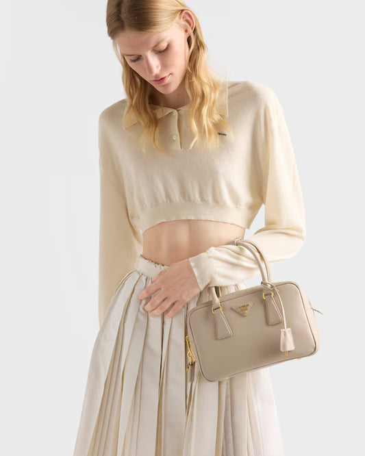 Prada Small Saffiano leather top-handle bag