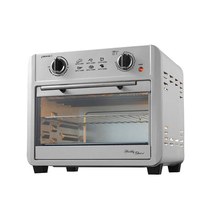 Healthy Choice 23L Air Fryer Oven with 3 Cooking Accessories (Silver)