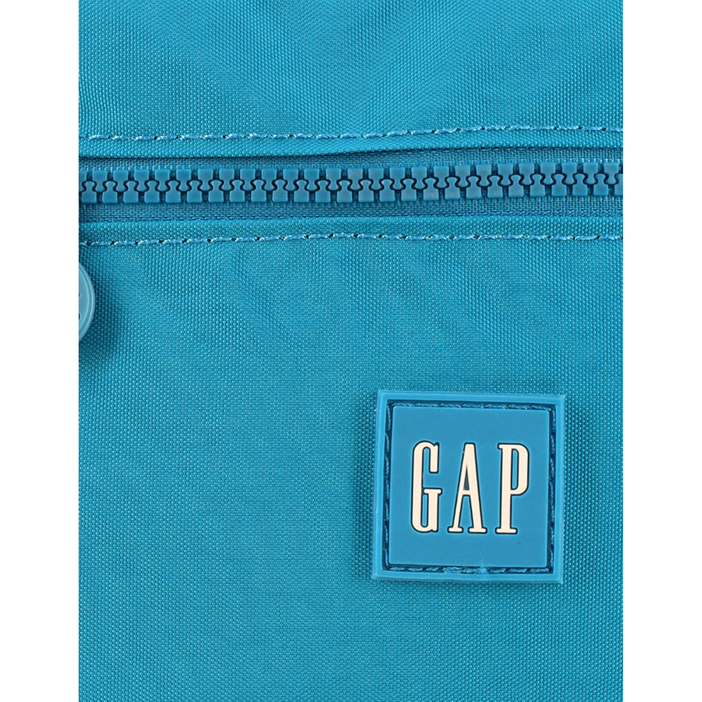 GAP Unisex Nylon Shoulder Crossbody Bag w/ Secure Zip 29x22cm Blue