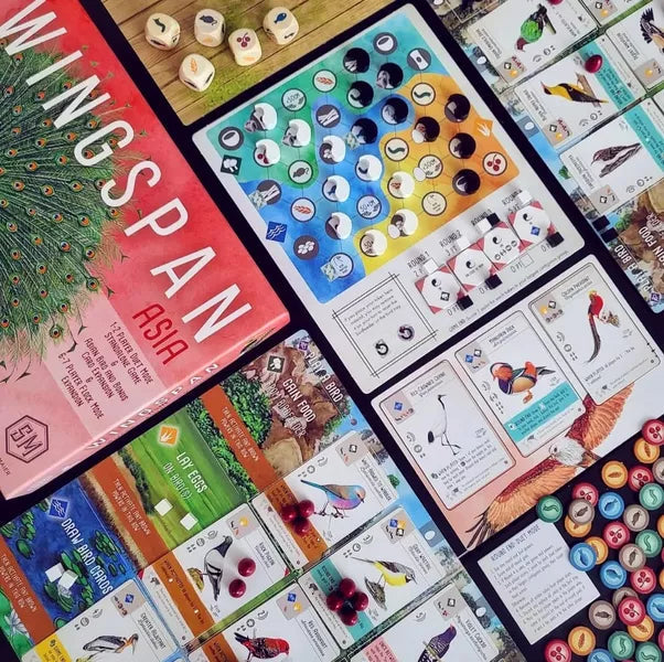 Stonemaier Games Wingspan Asia Board Game