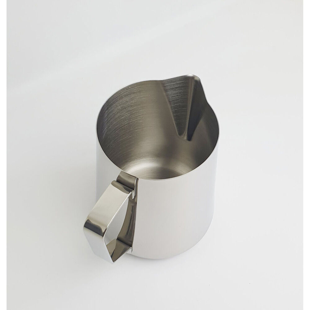 Coffee Culture Stainless Steel 350ml Milk Frothing Jug Container (Silver)
