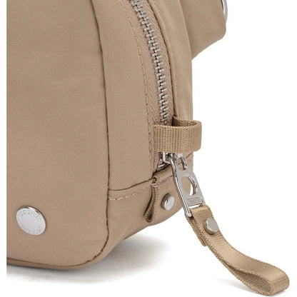 Pacsafe W Anti-Theft RFID Blocking Slashguard Micro Travel Sling Taupe