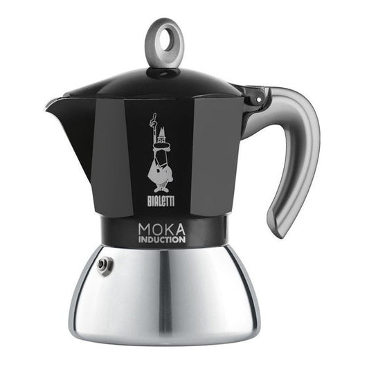 Bialetti Moka Induction - Black / 6 Cup