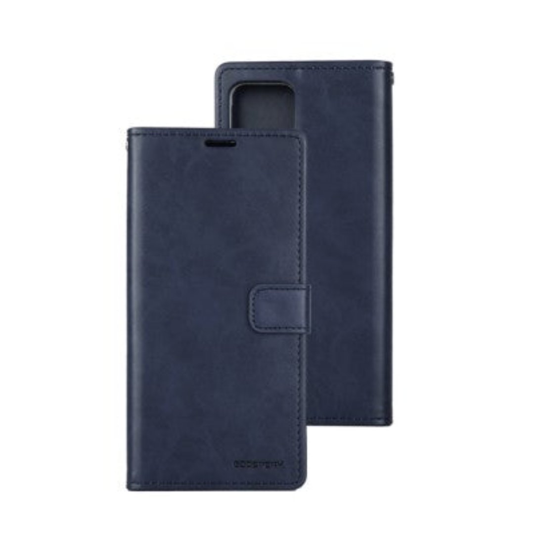 Goospery Bluemoon Diary for iPhone 16 Pro - Navy, With Magsafe
