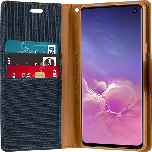 Goospery Canvas Diary For iPhone 12 Pro Max - Green