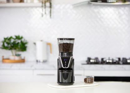 Healthy Choice Electric Burr Coffee Grinder 10 Cups 31 Settings
