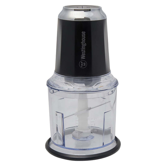 Westinghouse Electric Food Chopper 600ml (Black/Stainless)