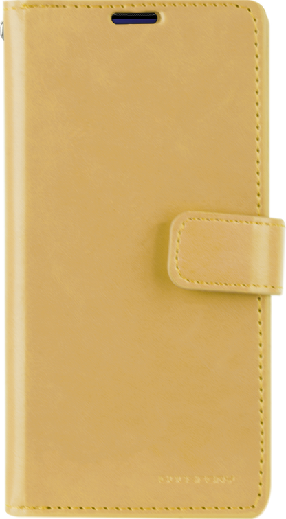 Goospery Mansoor Diary for iPhone 13 Mini - Gold