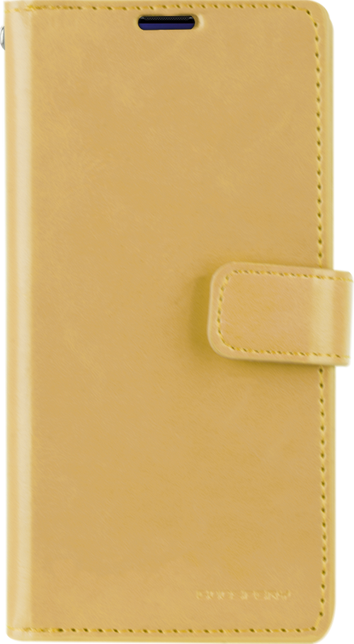 Goospery Mansoor Diary for iPhone 13 Mini - Gold