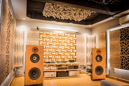 Elite Sound Acoustics Panel Bass Trap For Music Rooms (Universe Sonoma)