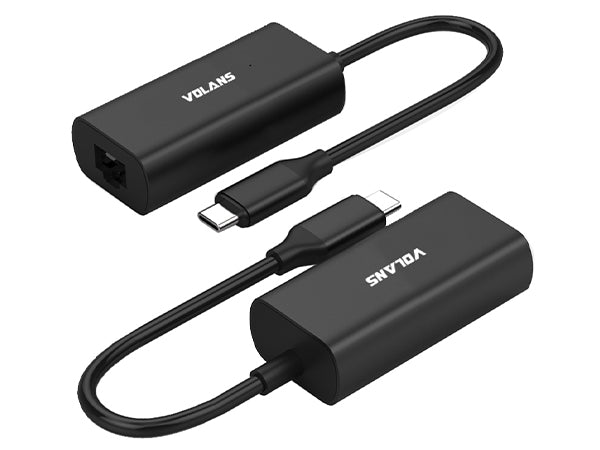 Volans Aluminium USB-C to RJ45 Gigabit Ethernet Adapter