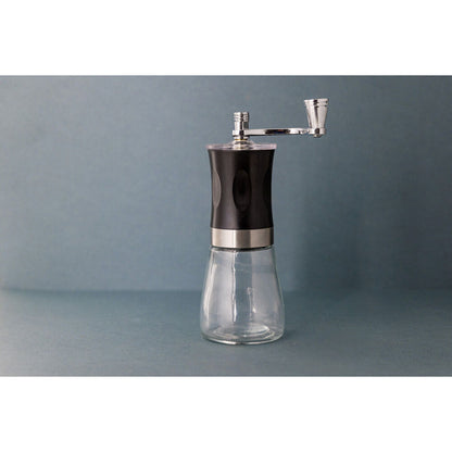La Cafetiere 19.5cm Manual Stainless Steel Coffee Grinder Black - Small