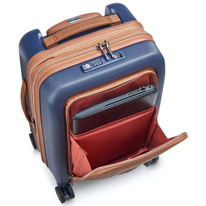 Delsey Chatelet Air 2.0 - 55 cm Expandable Laptop Cabin Suitcase - Navy Blue