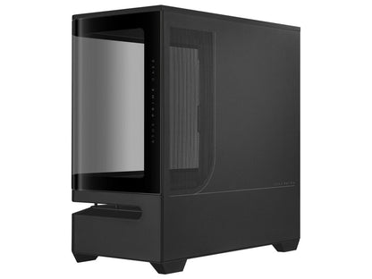 ASUS Prime AP202 ARGB Curved Tempered Glass Mid-Tower Case - Black