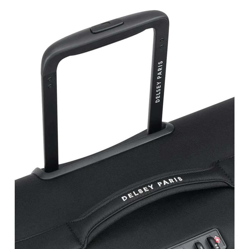 Delsey Brochant 3 - 67 cm 4-Wheel Expandable Suitcase - Deep Black