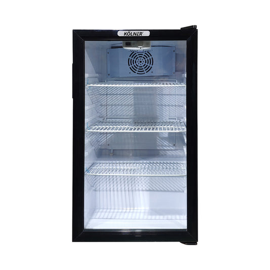 Kolner Glass Door Mini Bar Fridge 100L