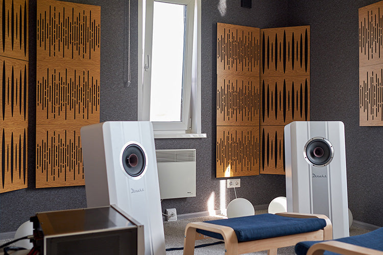 Elite Sound Acoustics Panel Bass Trap For Office Rooms (Universe Wenge)