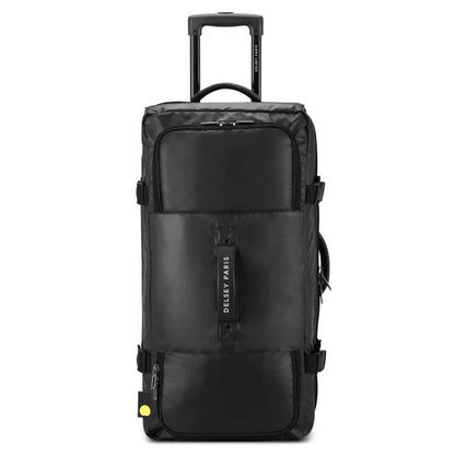 Delsey Raspail 2-Wheel Large Duffle Bag - Black