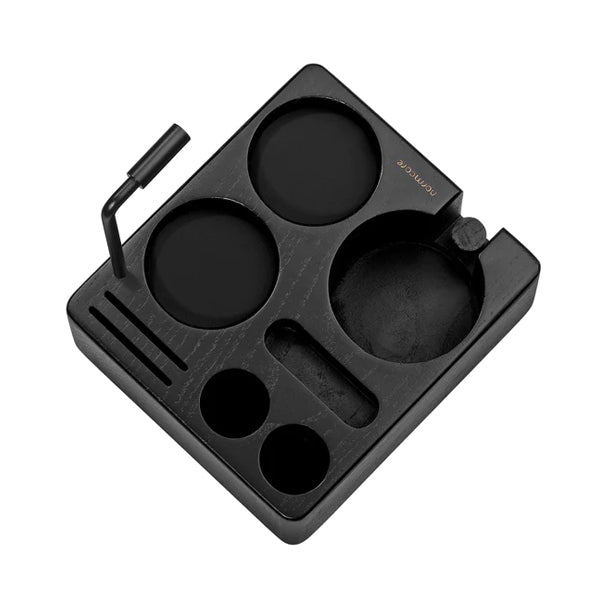 Normcore Compact Tamping Station - Black Ashwood / 51-54 mm
