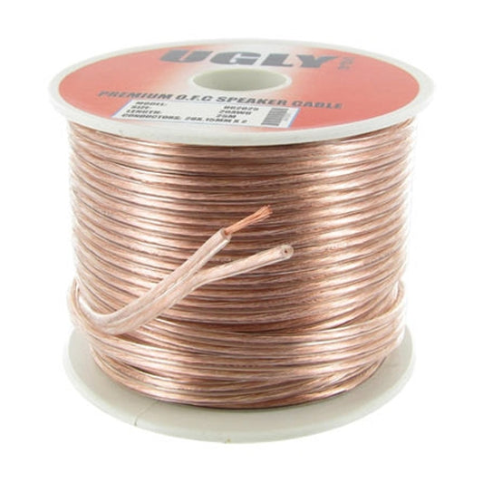 25m 20AWG UGLY Speaker Cable OFC 20 Gauge AWG 28x0.15mm Strand
