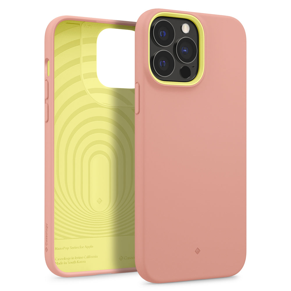 SPIGEN Caseology Nano Pop Case for iPhone 13 Pro Max (Peach Pink)