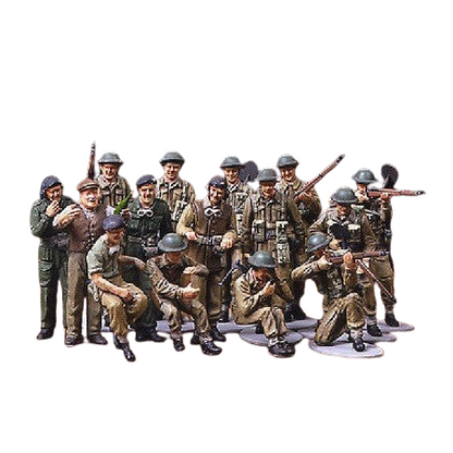 Tamiya 148 WWII British Infantry Set European Campaign