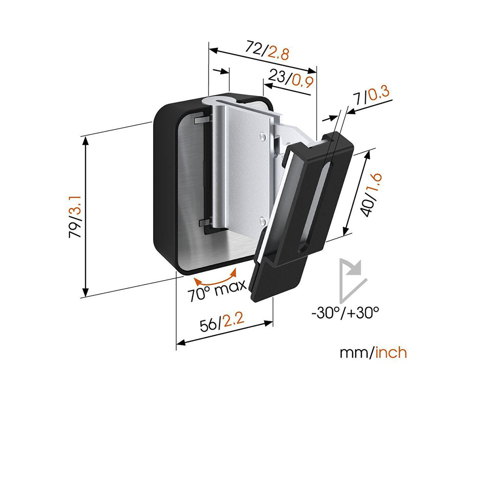 Vogel's Sound 3200W Tiltable Wall Mount For Speaker (White)