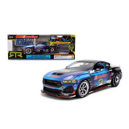 Jada 1:24 Big Time Muscle 2025 Ford Mustang RTR James Deane Racing Diecast Car