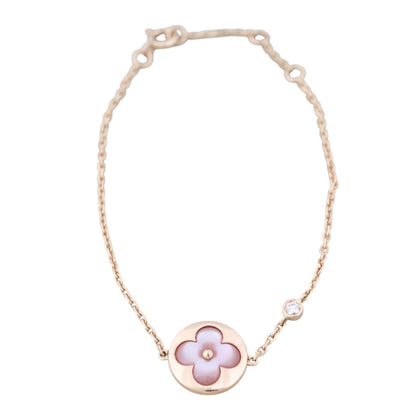 Louis Vuitton Color Blossom BB Sun Pink Mother of Pearl Diamond Bracelet