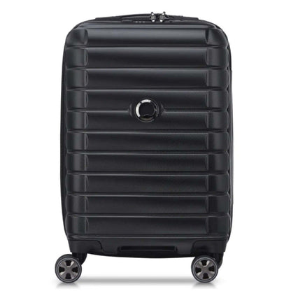 Delsey Shadow 5.0 - 55 cm Expandable Cabin Suitcase - Black