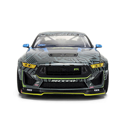 Jada 1:24 Big Time Muscle 2025 Ford Mustang RTR Vaughn Gitten Jr. Diecast Car