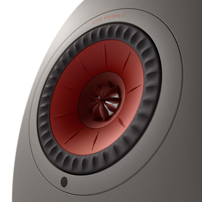 KEF LS50 II Wireless HiFi Speakers Pair (Titanium Grey)