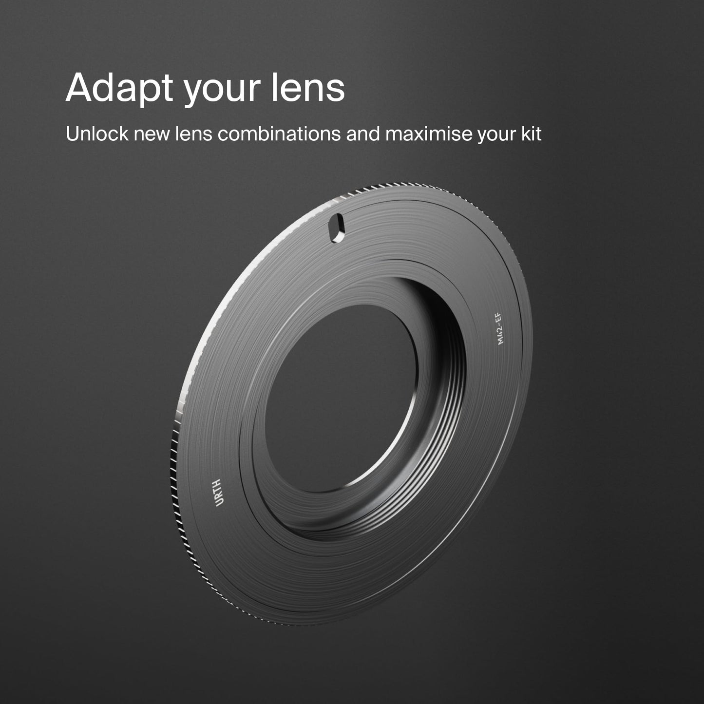 Urth Lens Mount Adapter for M42 Lens to Canon (EF / EF-S) Camera Body