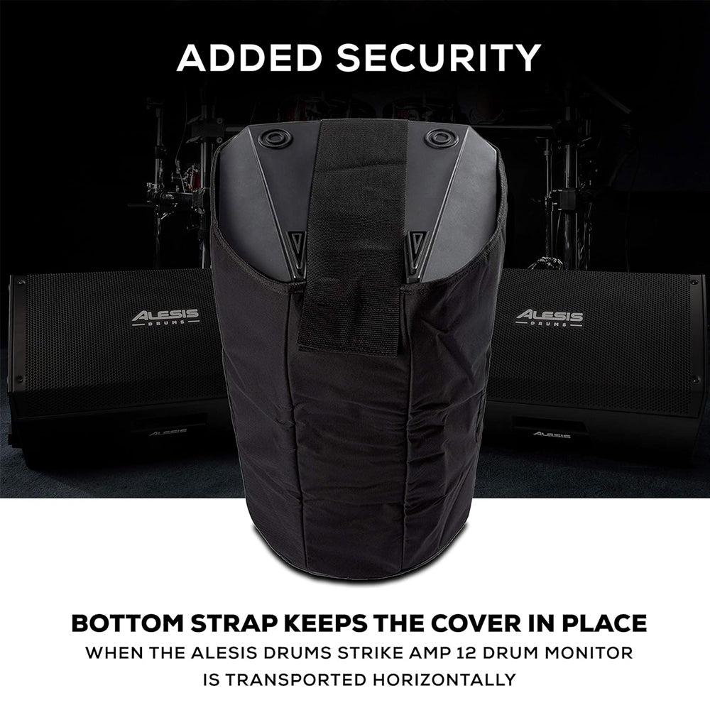 Alesis Padded Slip On Protective Cover For Strike Amp 12 Black