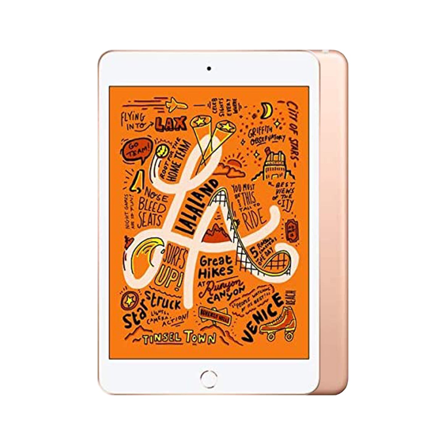 Apple iPad Mini 5 Wi-Fi + Cellular 64GB Gold [~Refurbished: As New]