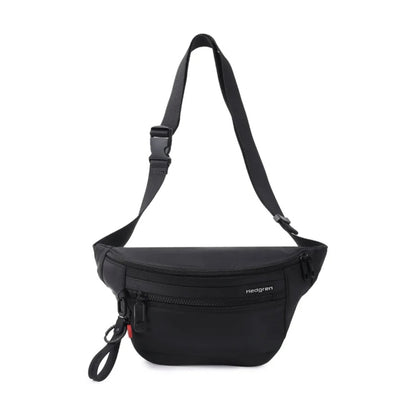Hedgren ZIVA NEO Water Repellent Waist & Crossbody Bag W/ RFID Protection Black