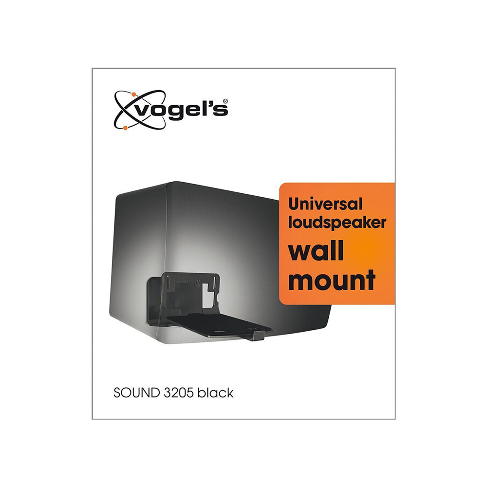 Vogel's SOUND3205B Wall Mount Holder For Speaker (Black)