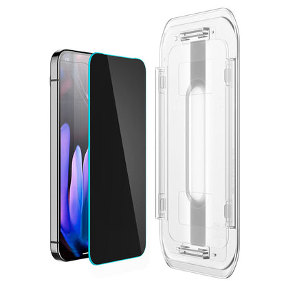Spigen Google Pixel 10 Pro XL GLAS.tR EZ Fit Privacy 2PCS Glass Screen Protector - Black