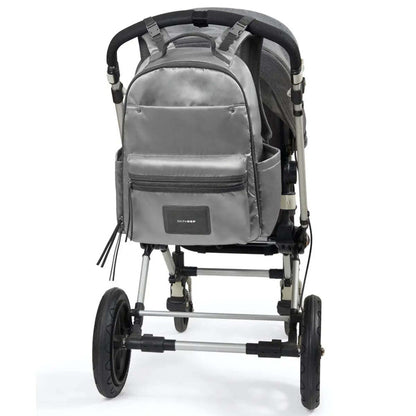 Skip Hop Skyler Nappy Backpack - Shiny Grey