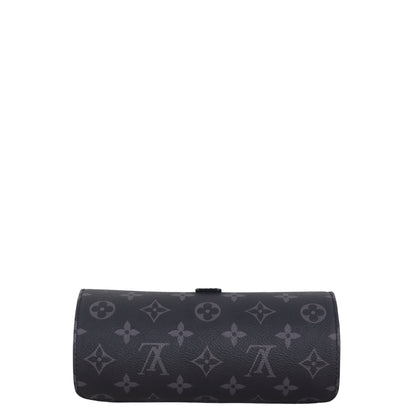 Louis Vuitton 3 Watch Case Monogram Eclipse