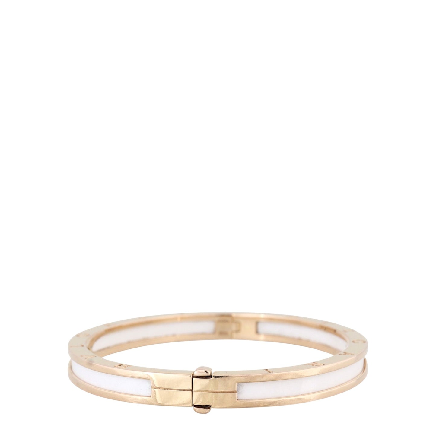 Bvlgari B.Zero1 18k Rose Gold Ceramic Bracelet