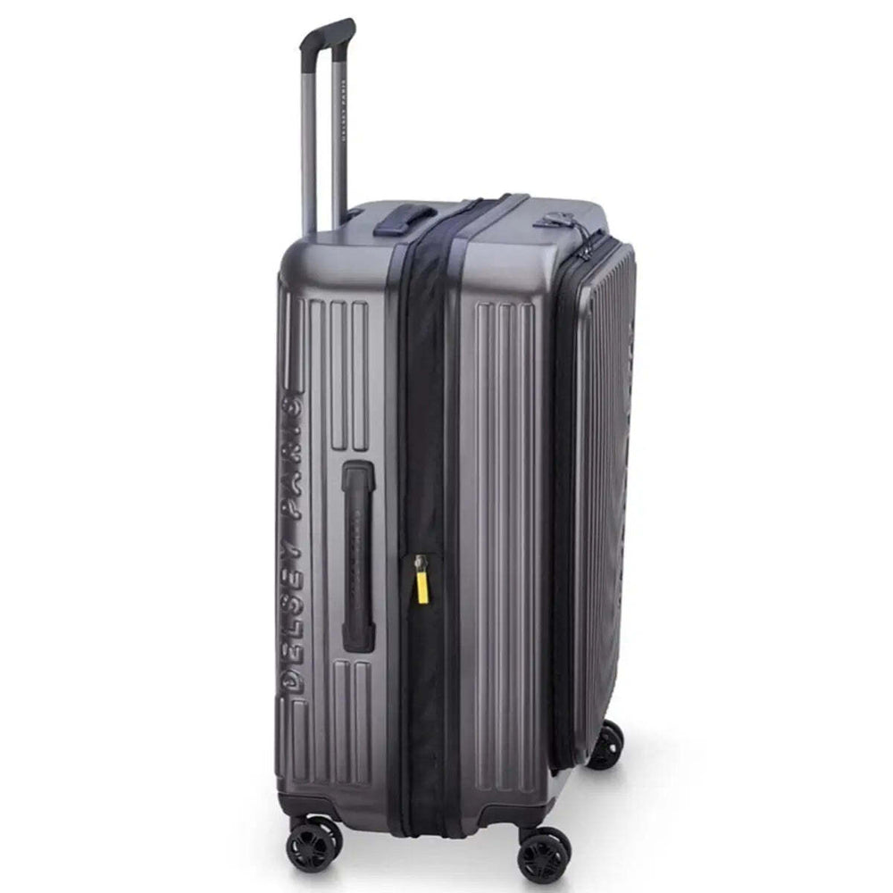 Delsey Securtime Zip 66 cm Top Opening 4-Wheel Expandable Suitcase - Anthracite
