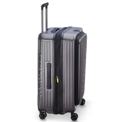 Delsey Securtime Zip 66 cm Top Opening 4-Wheel Expandable Suitcase - Anthracite