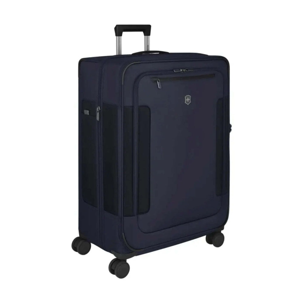 Victorinox 7.0 Werks Traveller Expandable Softside Suitcase Luggage L Navy Large