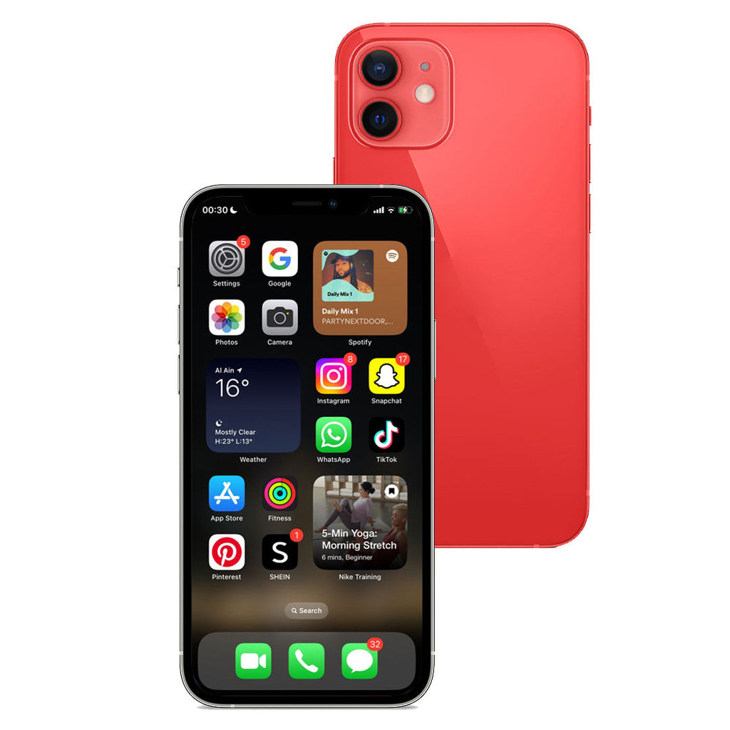 Apple iPhone 12 Mini 64GB (Red) [*Refurbished: As new]