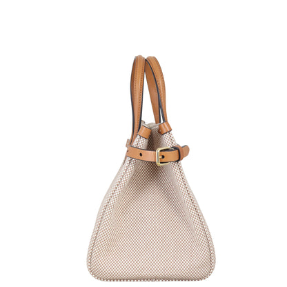 Valentino Antibes Canvas Tote Small