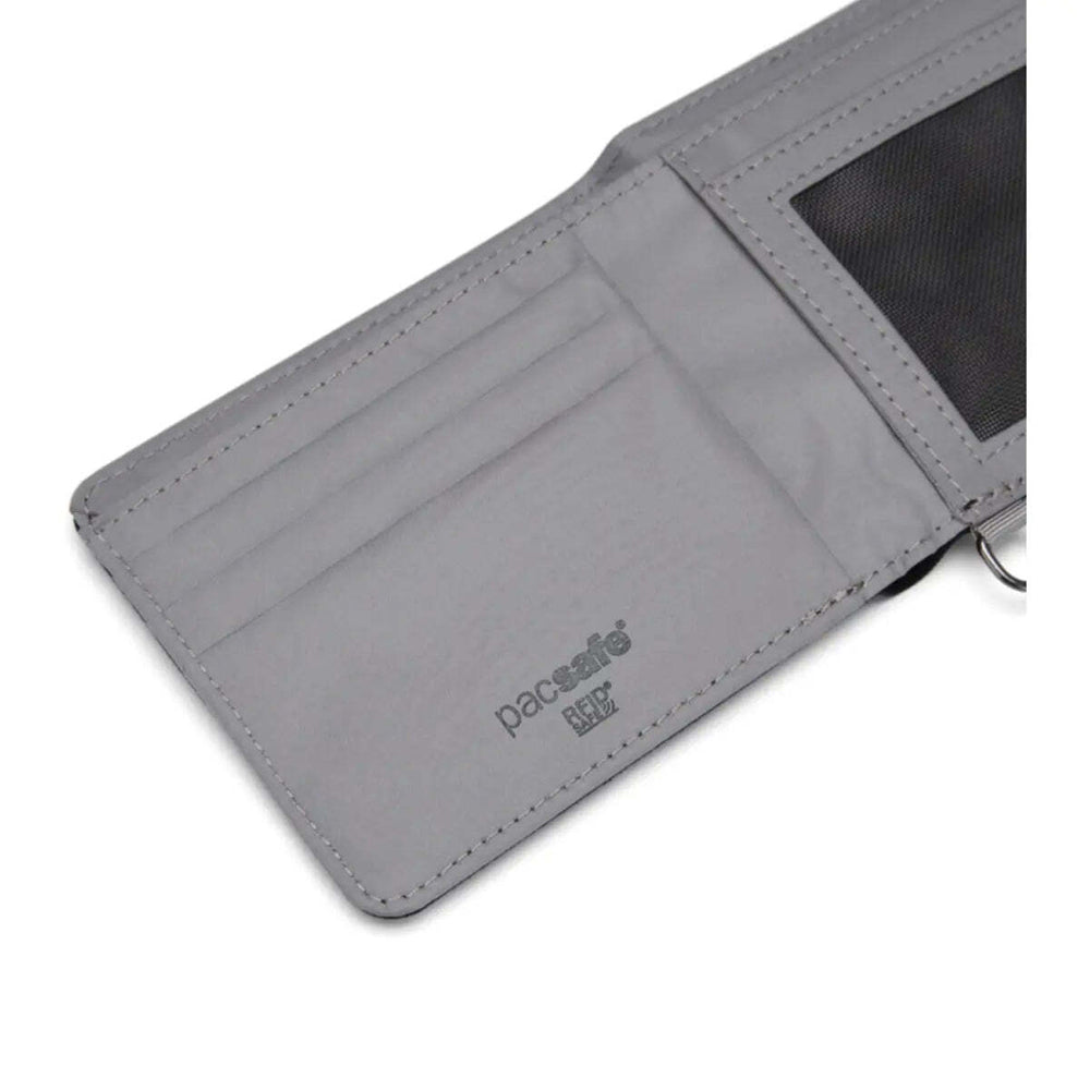 Pacsafe RFIDsafe Bifold Wallet - Jet Black