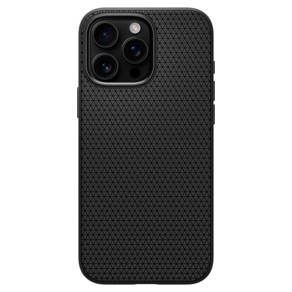 Spigen Apple iPhone 16 Pro Liquid Air T Camera Control Button Cover (MagFit) Case - Black
