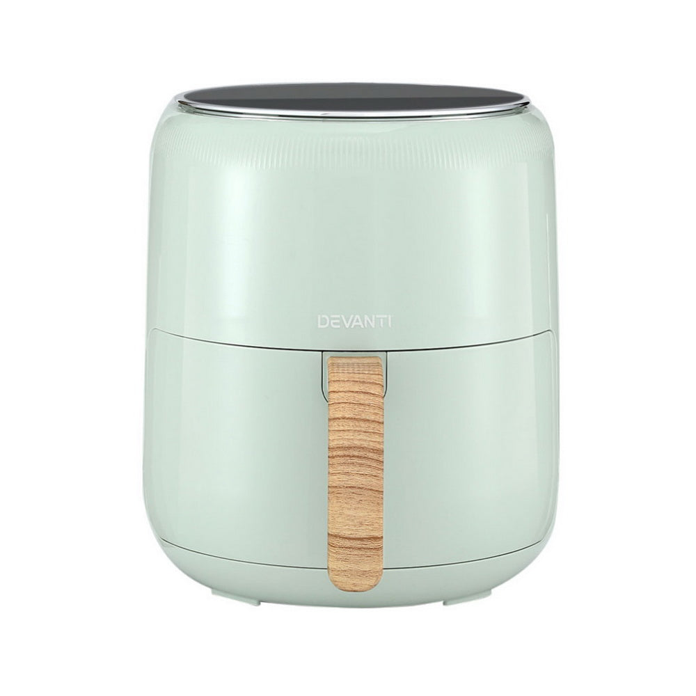 Devanti 5L Air Fryer Touch Control 1500W (Green)
