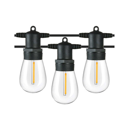 LumiFX 20 Bulb LED WIFI Smart Festoon Lights 20m Warm White